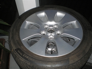 Obrázek produktu: Disk ALU+pneu zimní 17" SAAB 9-5 originál SAAB