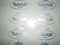 Obrázek produktu: Emblém SAAB černý, stříbrný